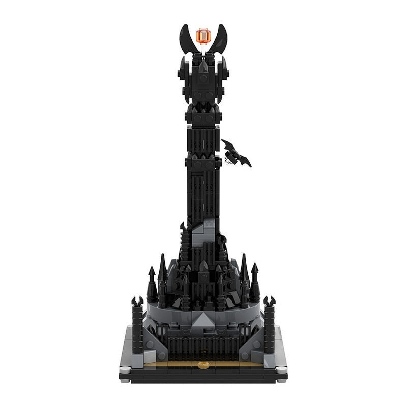Dark Fantasy Citadel Tower MOC Building Kit | Castle Architecture Model - 2