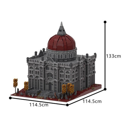 Dark Fantasy Cursed Sanctuary MOC Building Kit - 4