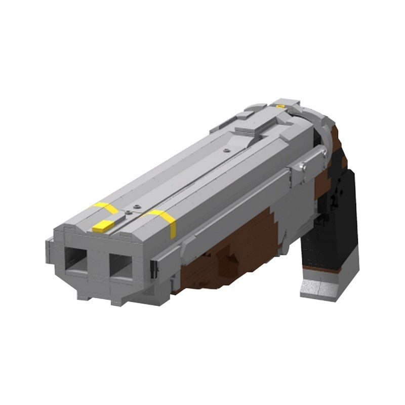Dark Fantasy Double-Barrel Shotgun MOC Building Kit - 3