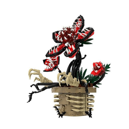 Dark Fantasy Glowing Plant MOC Building Kit | Mystery Flora Display - 3