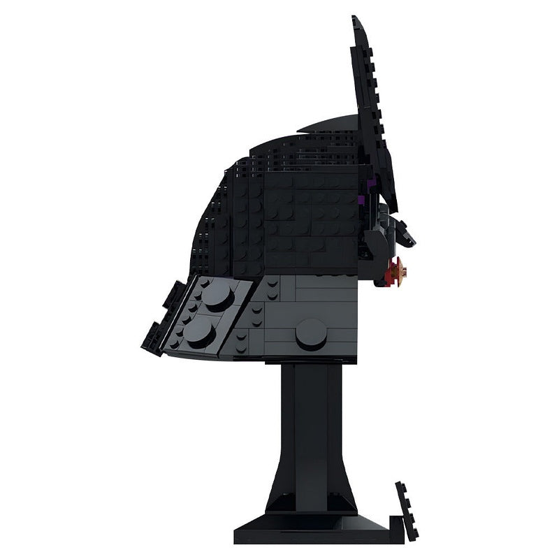 Dark Fantasy Warrior Helmet MOC Display Building Kit - 5