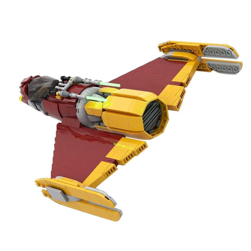 Dark Force Apprentice Starfighter Building Kit | LEGO-Compatible MOC - 2