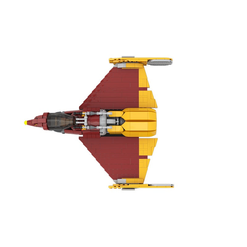 Dark Force Apprentice Starfighter Building Kit | LEGO-Compatible MOC - 4