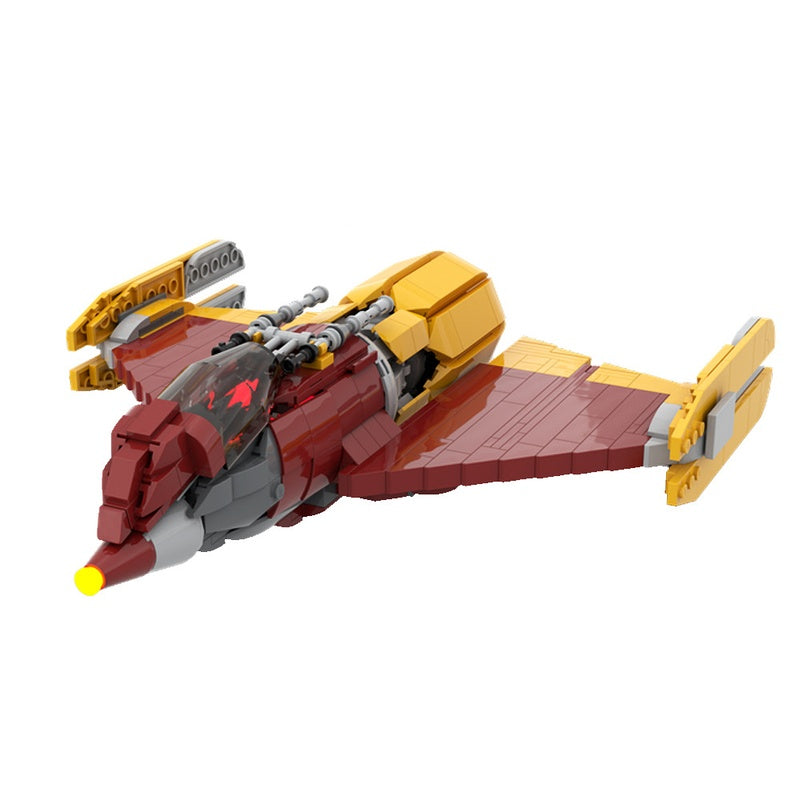 Dark Force Apprentice Starfighter Building Kit | LEGO-Compatible MOC - 5