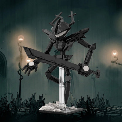 Dark Fountain Knight MOC Fantasy Character Building Kit - 4