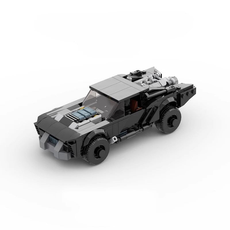 Dark Hero Armored Supercar MOC Building Kit | Futuristic Vehicle Model - 1