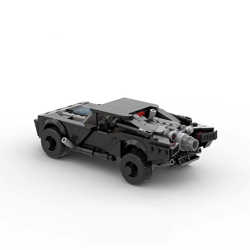 Dark Hero Armored Supercar MOC Building Kit | Futuristic Vehicle Model - 3