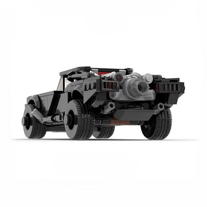 Dark Hero Armored Supercar MOC Building Kit | Futuristic Vehicle Model - 4