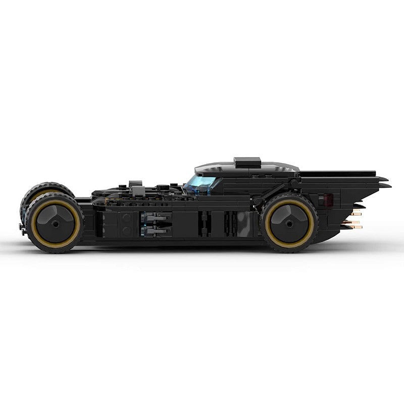 Dark Hero Vigilante Car MOC Building Kit | Futuristic Vehicle Model - 4
