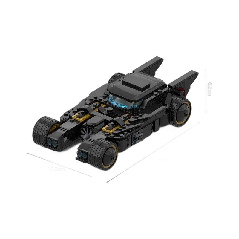 Dark Hero Vigilante Car MOC Building Kit | Futuristic Vehicle Model - 5