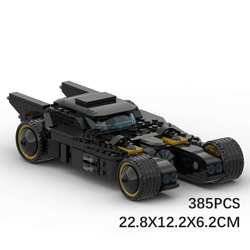 Dark Hero Vigilante Car MOC Building Kit | Futuristic Vehicle Model - 6