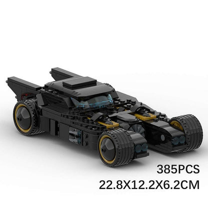 Dark Hero Vigilante Car MOC Building Kit | Futuristic Vehicle Model - 6