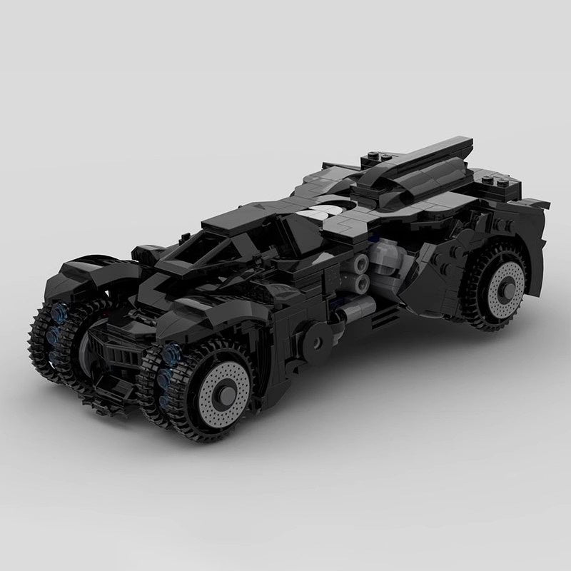 Dark Knight Arkham Vigilante Tactical Supercar Building Kit | LEGO-Compatible MOC - 4