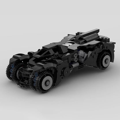 Dark Knight Arkham Vigilante Tactical Supercar Building Kit | LEGO-Compatible MOC - 4
