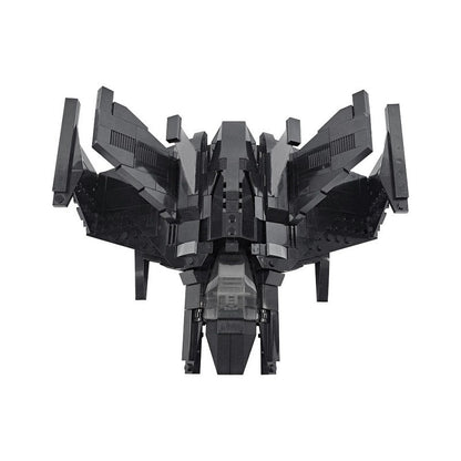 Dark Knight Stealth Aircraft Building Kit | LEGO-Compatible MOC - 3