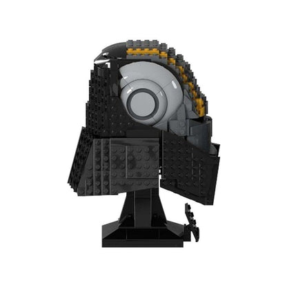 Dark Space Apprentice Helmet MOC Sci-Fi Character Building Kit - 2