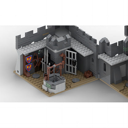 Dark Stone Medieval Castle MOC Fortress Building Kit - 4