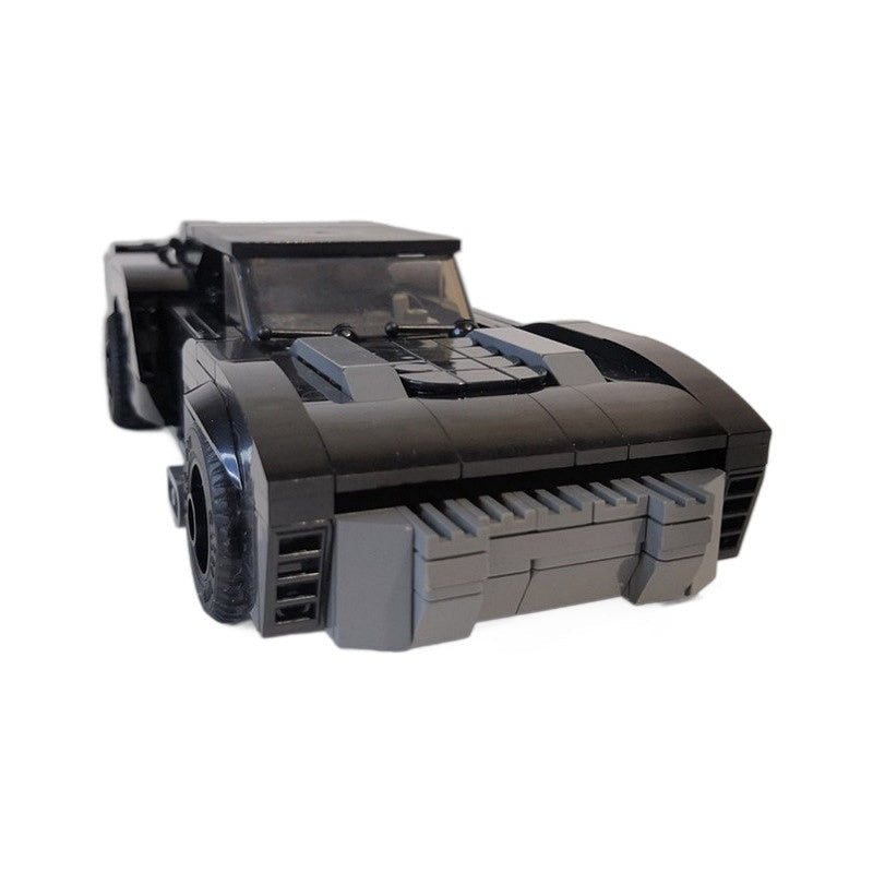 Dark Tactical Muscle Car MOC Building Kit | Futuristic Vehicle Model - 5