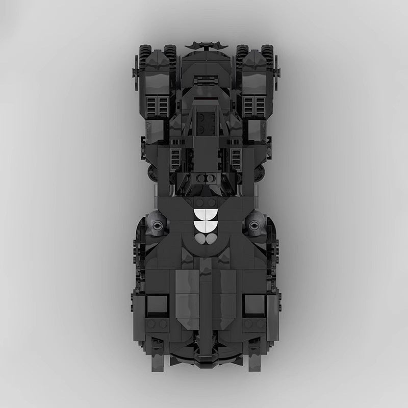 Dark Tactical Supercar MOC Building Kit | Futuristic Vehicle Model - 3