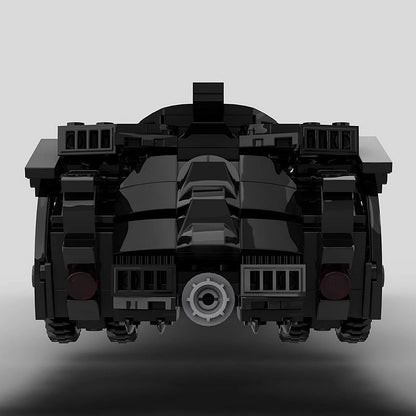 Dark Tactical Supercar MOC Building Kit | Futuristic Vehicle Model - 5