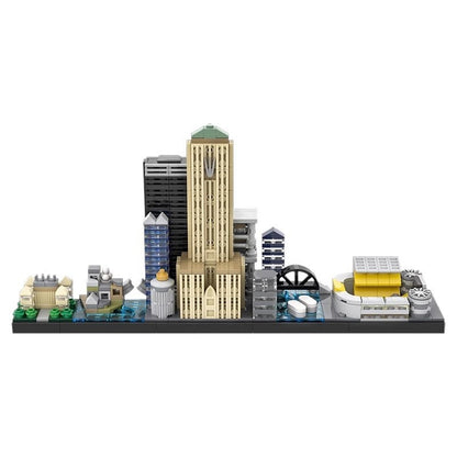 Dark Vigilante City Knight Skyline Architecture Building Kit | LEGO-Compatible MOC - 2