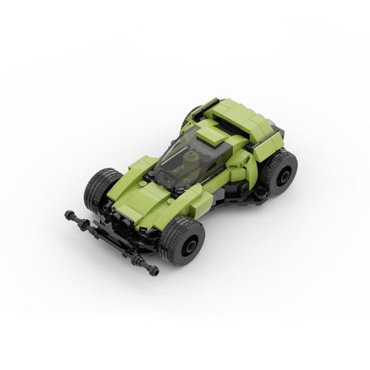 DASH Cannonball Building Kit | 8 Stud Wide | LEGO-Compatible MOC - 1