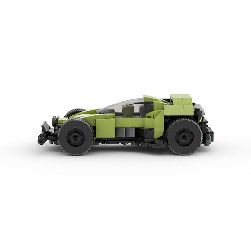DASH Cannonball MOC Racing Car Building Kit | 8 Stud Wide Vehicle - 2