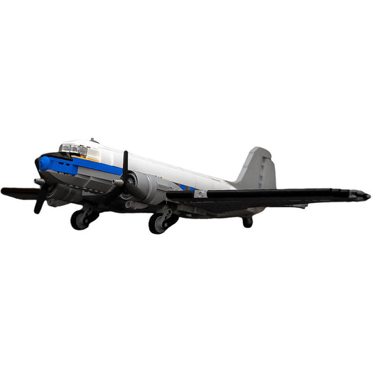 DC-3 Propeller Commercial Airliner Building Kit | 1:50 Scale - 1