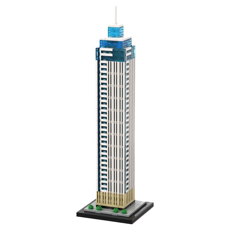 De Zalmhaven I Rotterdam Skyscraper 1:800 MOC Building Kit - 1