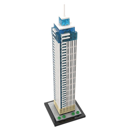 De Zalmhaven I Rotterdam Skyscraper 1:800 MOC Building Kit - 3