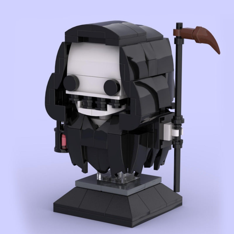 Death God MOC Cube Character Building Kit | Dark Fantasy Figure Model - 2