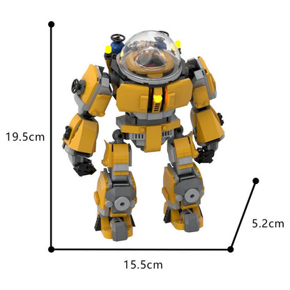 Deep Sea Exo Suit MOC Building Kit | Underwater Mecha Robot Model - 2
