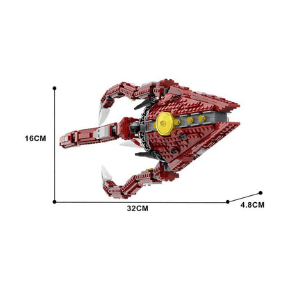 Deep Space Assault Ship Building Kit | Compatible MOC - 4