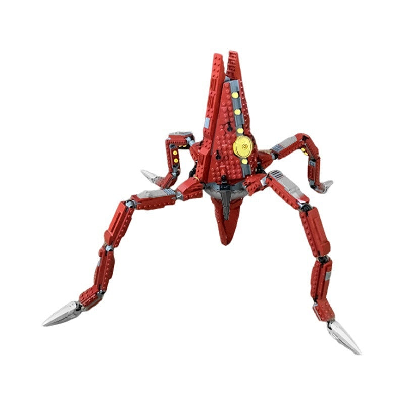 Deep Space Assault Ship Building Kit | LEGO-Compatible MOC - 3