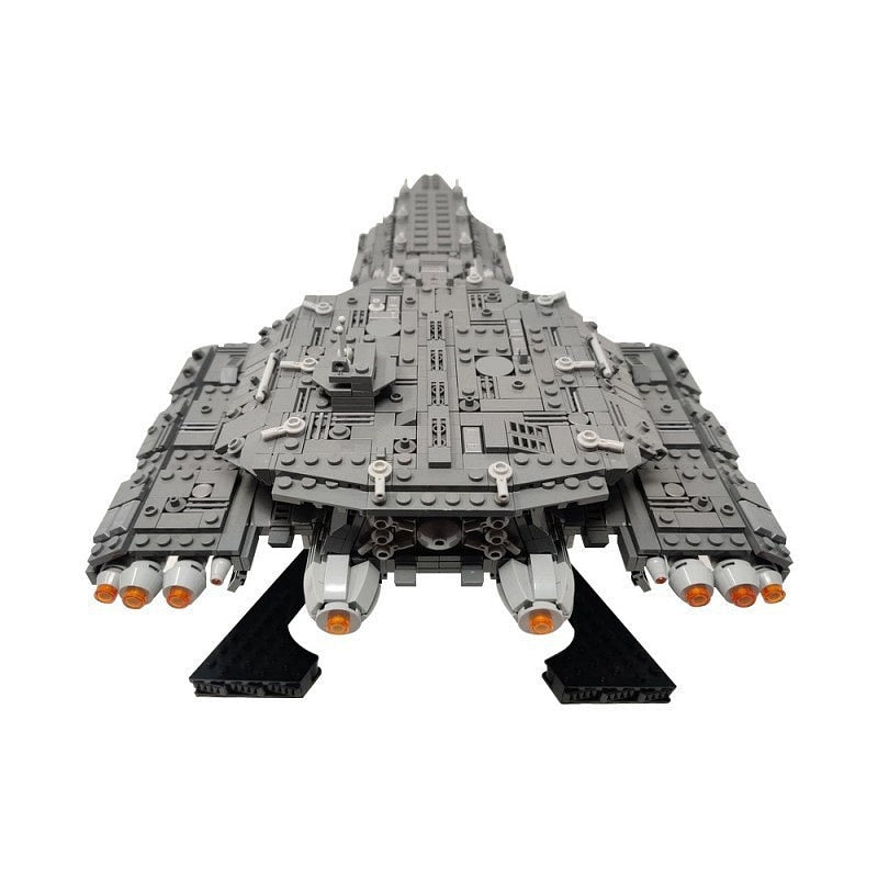 Deep Space Battle Carrier MOC Capital Ship Spacecraft Building Kit - 5