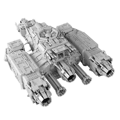 Deep Space Hauler Cargo Spaceship Building Kit | Compatible MOC - 2