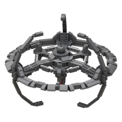 Deep Space Orbital Station Building Kit | LEGO-Compatible MOC - 3