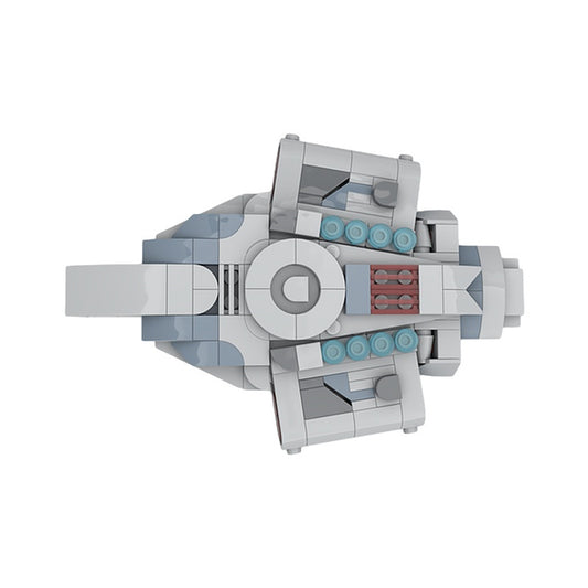 Deep Space Station Escort Ship Building Kit | LEGO-Compatible MOC - 3