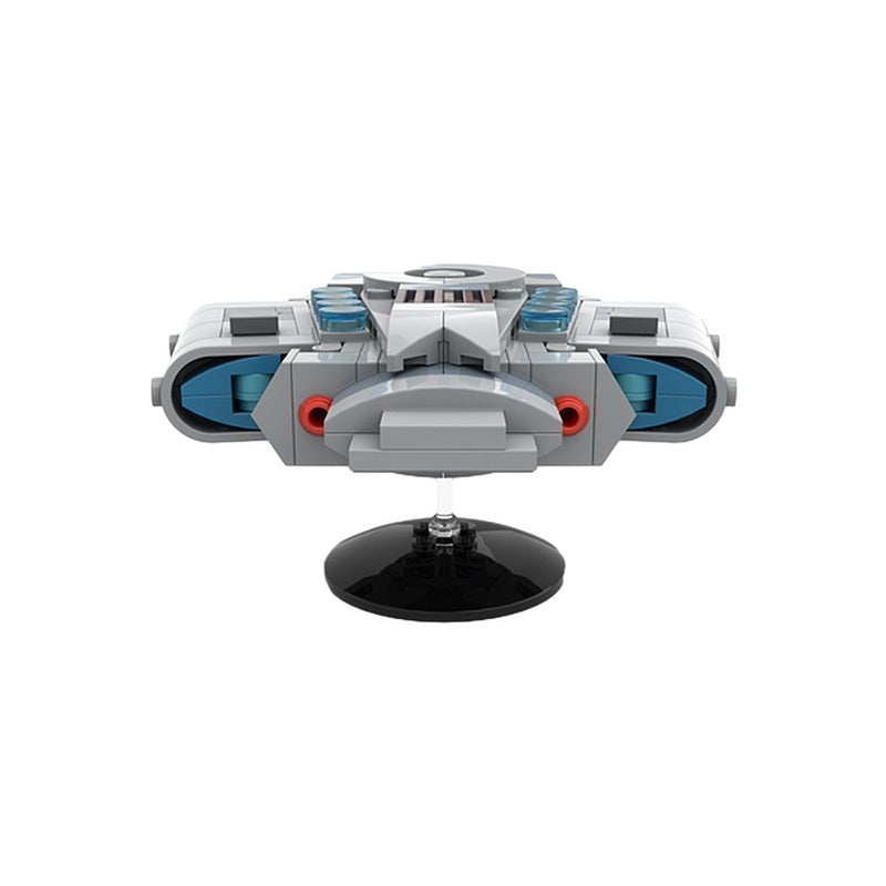Deep Space Station Escort Ship Building Kit | LEGO-Compatible MOC - 4