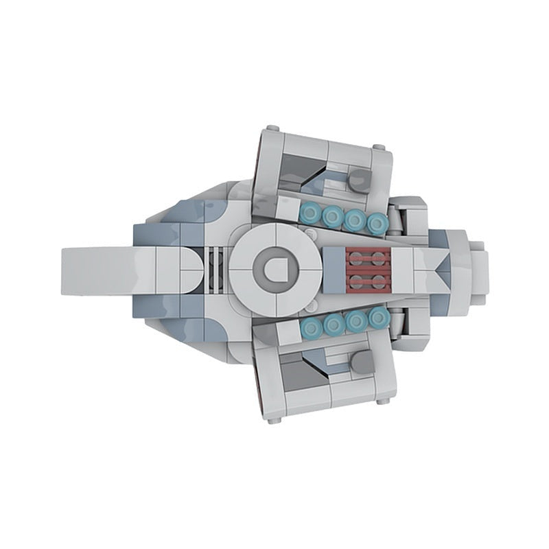 Deep Space Station Escort Ship MOC Spacecraft Building Kit - 1