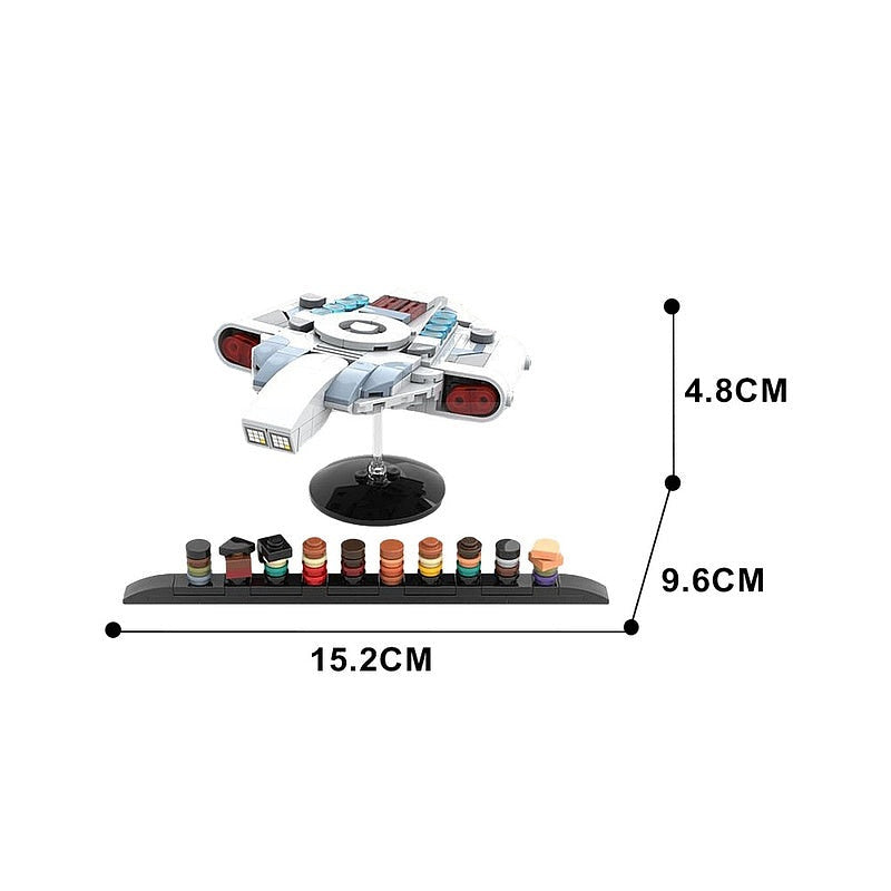 Deep Space Station Escort Ship MOC Spacecraft Building Kit - 5