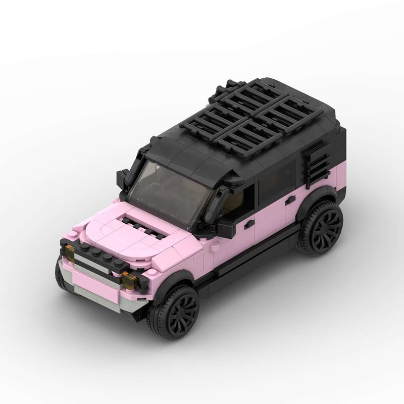 Defender 110 X P400 Off-Road Vehicle Building Kit | LEGO-Compatible MOC - 2