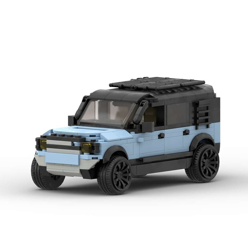 Defender 110 X P400 Off-Road Vehicle Building Kit | LEGO-Compatible MOC - 5