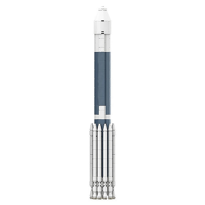 Delta II MER Rover Teal MOC Building Kit | Space Rocket Model - 3