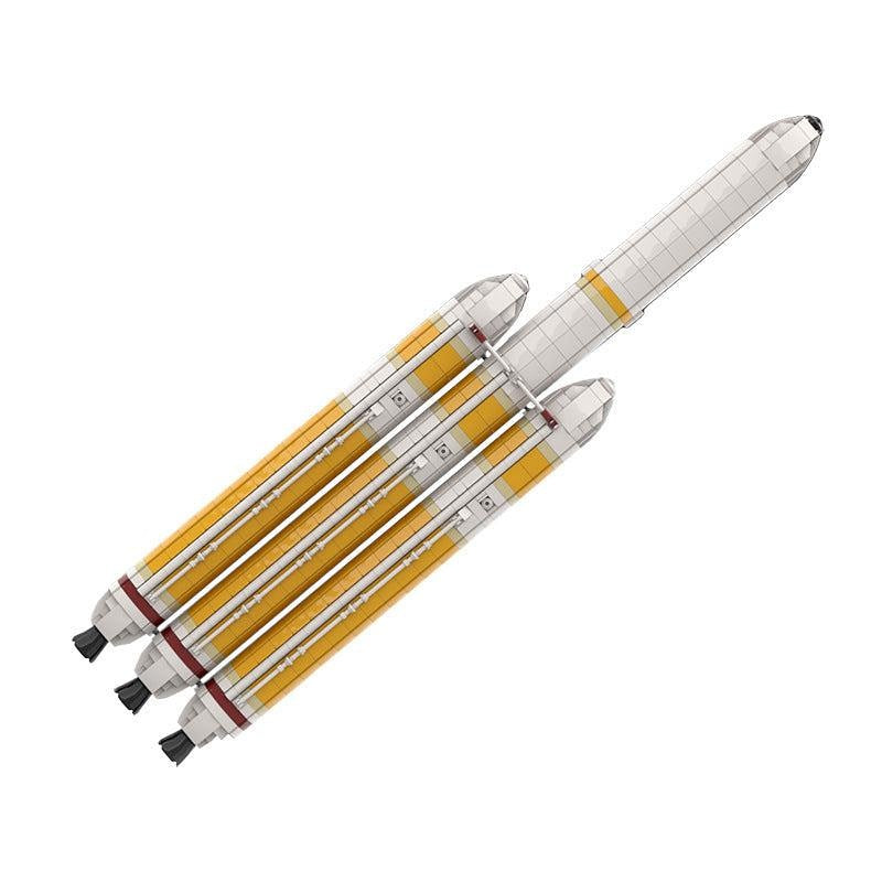 Delta IV Heavy Rocket MOC Building Kit | Orbital Launch Vehicle Model - 1