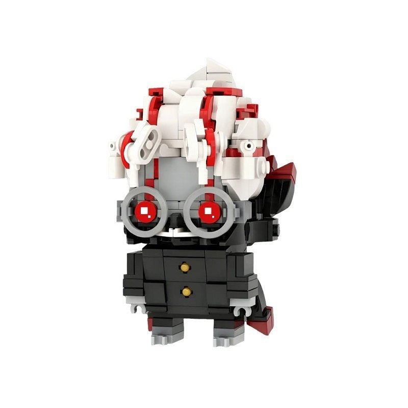 Demon Form MOC Cube Character Building Kit | Fantasy Warrior Figure - 1
