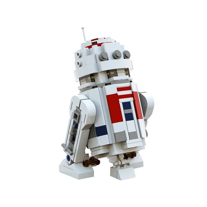 Desert Astromech Robot MOC Building Kit | Sci-Fi Mecha Model - 1