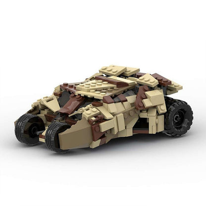 Desert Camouflage Armored Tumbler MOC Building Kit | Tactical Vehicle - 4