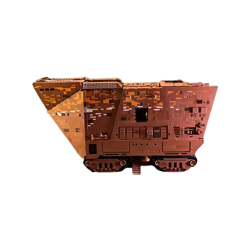 Desert Crawler Playscale Space Vehicle Building Kit | LEGO-Compatible MOC - 3