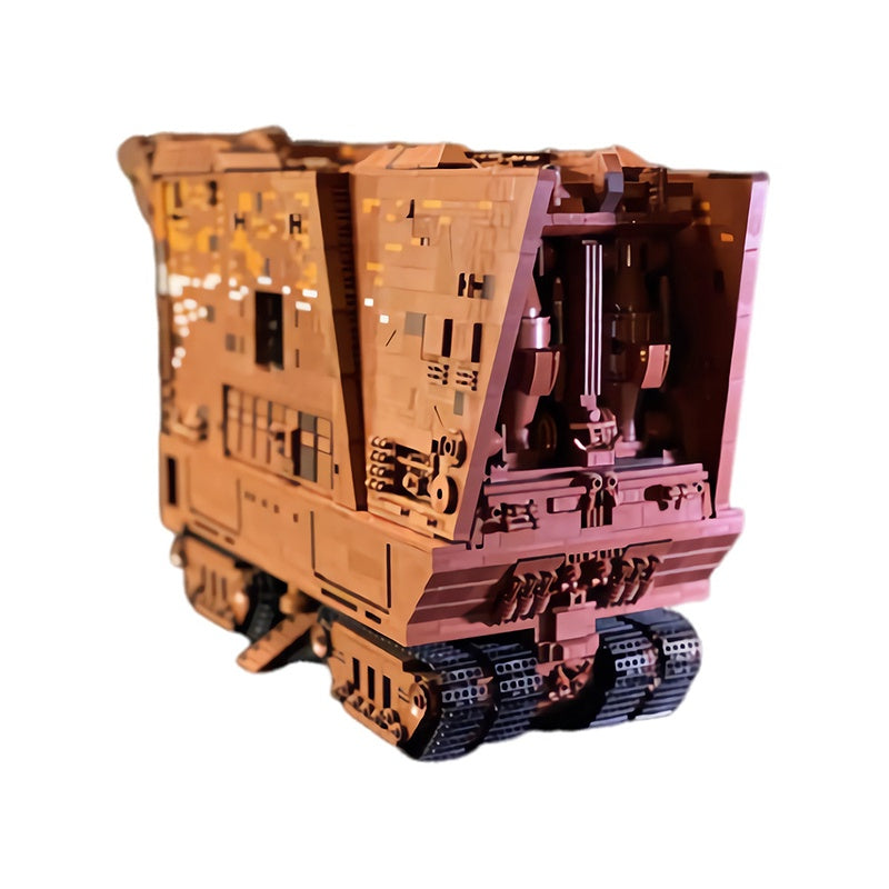 Desert Crawler Playscale Space Vehicle Building Kit | LEGO-Compatible MOC - 5